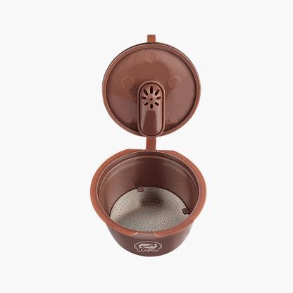 Plastikowa kapsułka wielokrotnego użytku, kompatybilna z Dolce Gusto