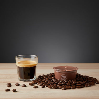 Plastikowa kapsułka wielokrotnego użytku, kompatybilna z Dolce Gusto